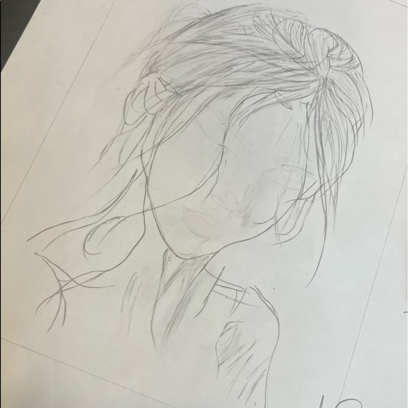 Handmade pencil drawing available in any size you want - Picture 1 of 1